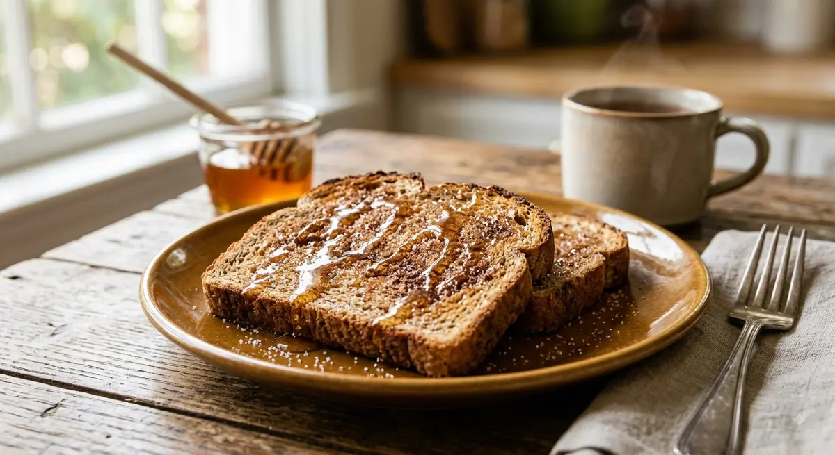 Whole Wheat Honey Cinnamon Toast